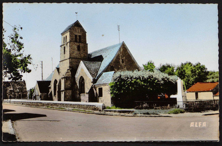 SERMAISE.- L'église [1950-1960].
