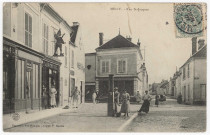 MILLY-LA-FORET. - Rue Saint-Jacques [Editeur Hamelin, 1907, timbre à 5 centimes]. 