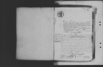 BOUTIGNY-SUR-ESSONNE. Naissances, mariages, décès : registre d'état civil (1845-1860). 