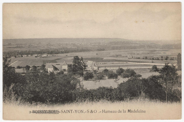 SAINT-YON. - Hameau de La Madelaine [Editeuret phototypie P. Royer, Etampes]. 