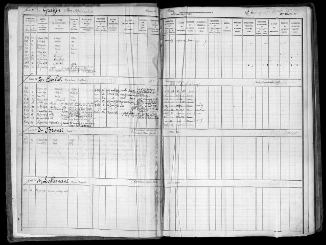 Conservation des hypothèques de CORBEIL. - Répertoire des formalités hypothécaires, volume n° 384 : A-Z (registre ouvert en 1913). 