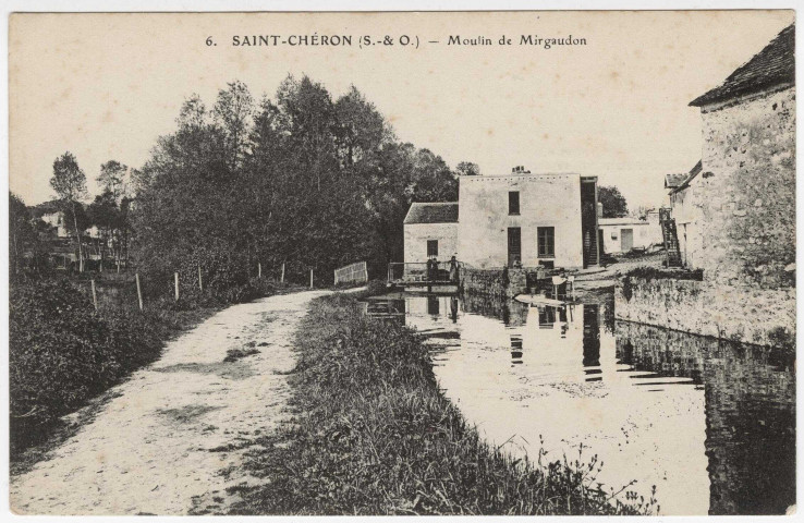 SAINT-CHERON. - Moulin de Mirgaudon [Editeur Bougardier]. 