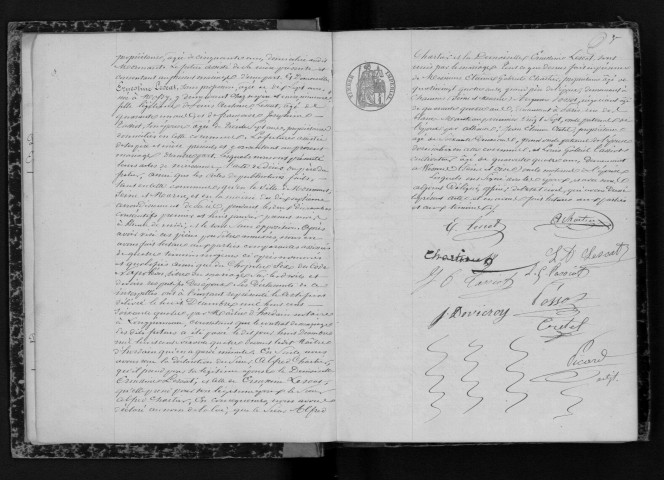 MASSY. Naissances, mariages, décès : registre d'état civil (1865-1870). 