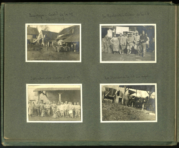 Album photographique, Aisne 1917.