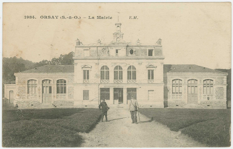 ORSAY. - La mairie. Edition EM, 1917. 