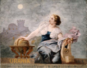 panneau peint : Urania