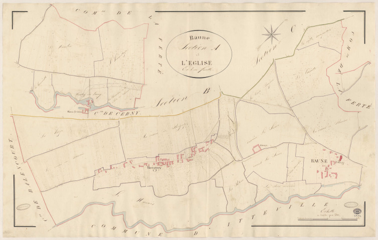 BAULNE. - Section A : Eglise (l'). 