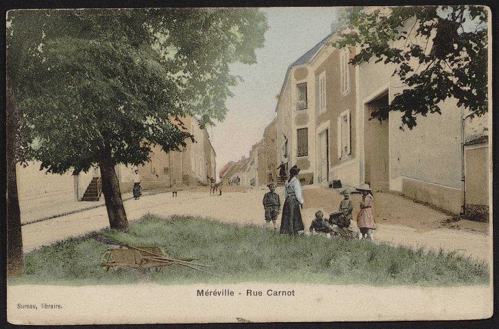 MEREVILLE.- Rue Carnot [1904-1910].