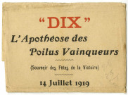 Cartes postales, 1914-1919, (26 pièces).