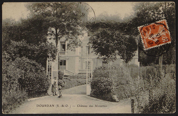 Dourdan .- Château des Alouettes (19 septembre 1913). 