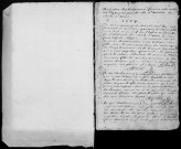CHALO-SAINT-MARS. - Archives antérieures à la Révolution . - Registres paroissiaux. - paroisse Saint-Médard. - Baptêmes, mariages, sépultures (1674-juin 1692) 