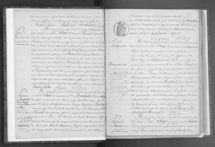 LINAS. Naissances, mariages, décès : registre d'état civil (1878-1883). 