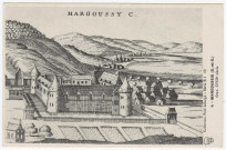MARCOUSSIS. - Marcoussis et son château (d'après gravure du XVIIIè) [Editeur S et O artistique, Paul Allorge]. 