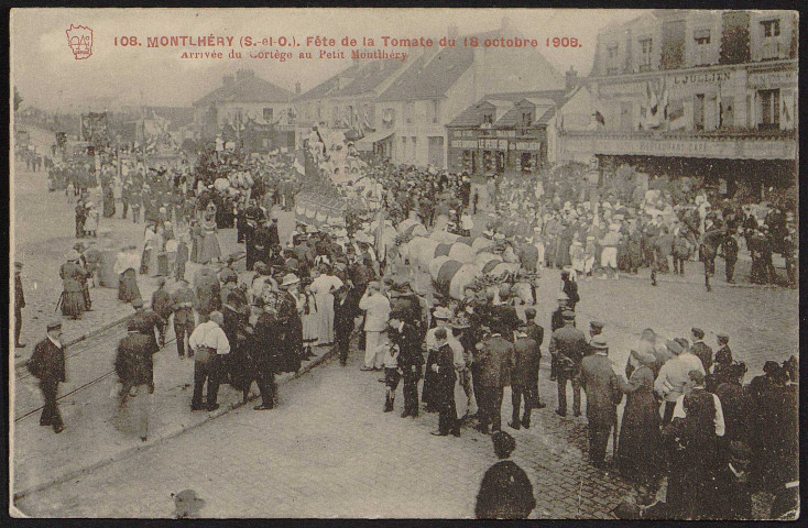 Montlhéry.- La fête de la tomate du 18 octobre 1908 (1908). 