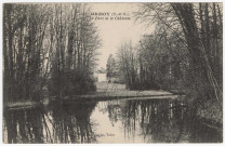 ORMOY. - Le parc et le château [Editeur Cosson, collection Varache, timbre à 50 centimes]. 