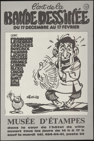 ETAMPES.- L'Art de la Bande dessinée, Musée d'Etampes, [17 décembre-17 février 1979]. 