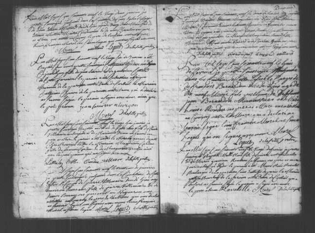 ESSONNES. Paroisse Saint-Etienne : Baptêmes, mariages, sépultures : registre paroissial (1769-1775). 