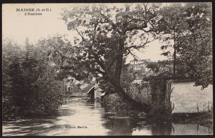 MAISSE.- L'Essonne (28 juillet 1934)