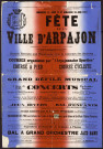 ARPAJON. - Fête de la ville d'Arpajon, 19 juin-26 juin 1927. 