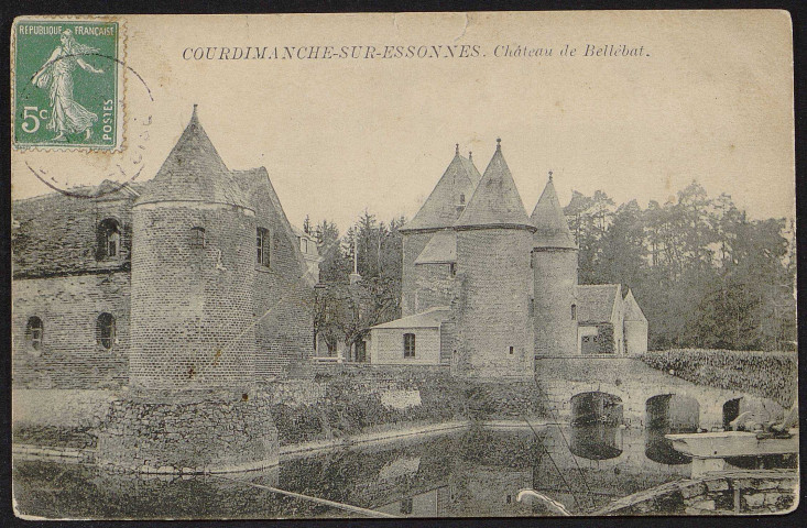 Courdimanche-sur-Essonnes.- Château de Bellebat [1905-1910]. 