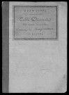 CHAMPMOTTEUX. Tables décennales (1792-1902). 