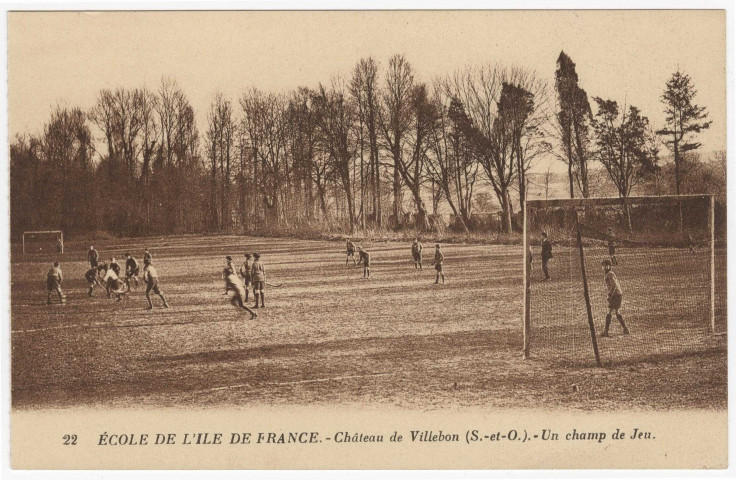 VILLEBON-SUR-YVETTE. - Château de Villebon - Un champ de jeu. Editeur Levy. 