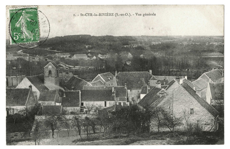 Saint-Cyr-la-Rivière : cartes postales (1904-1964).