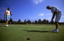 Sports. - SAINT-AUBIN : le golf, 1992. Coul. [20 diapositives]. 