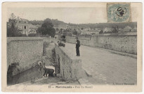 MARCOUSSIS. - Pont du Mesnil. Editeur Deret. 1 timbre à 5 centimes. 