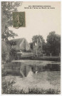 MONTGERON. - Bords de l'Yerres au moulin de Senlis [Editeur Mulard, timbre à 15 centimes]. 