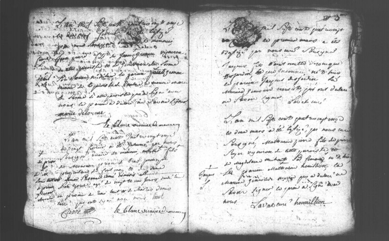 FONTENAY-LE-VICOMTE. Paroisse Saint-Rémi : Baptêmes, mariages, sépultures : registre paroissial (1779-1791). 