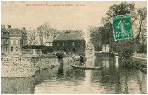 BOUTIGNY-SUR-ESSONNE. - Château de Bélesbat. Le canal, Jeulin, 1913, 2 mots, 5 c, ad. 