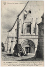 ETAMPES. - Le portail principal de l'église Saint-Basile, d'après dessin d'Eugène Forest, sans date. Collection Paul Allorge. 