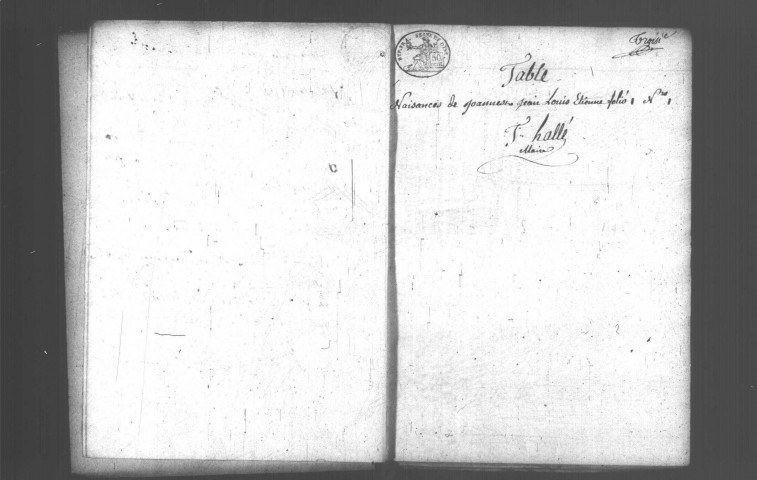 PARAY-VIEILLE-POSTE. Naissances, mariages, décès : registre d'état civil (an XI-1844). 