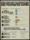 Essonne [Département]. - Evaluations cadastrales des propriétés bâties : conditions, formulaires à utiliser (1970). 