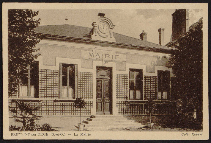 Brétigny-sur-Orge.- La mairie [1920-1940]. 