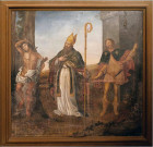 tableau : saint Roch, saint Martin et saint Sébastien
