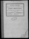JANVRY. Tables décennales (1802-1902). 