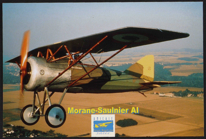 Cerny.- Avion Morane-Saulnier type AI (avion de 1917) [1980-2000]. 