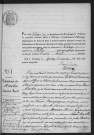 ONCY-SUR-ECOLE.- Naissances, mariages, décès : registre d'état civil (1891-1905). 