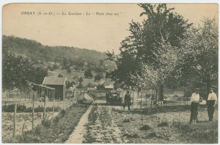 ORSAY. - Le Guichet. Le petit chez soi. 1926, 2 timbres à 20 centimes. 