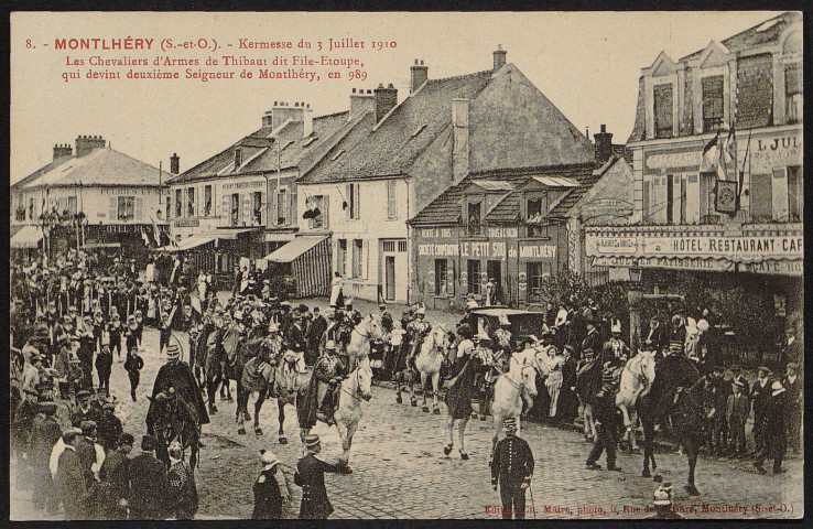 Montlhéry.- Kermesse du 3 juillet 1910 (n° 8). 