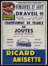 DRAVEIL.- Championnat de France de joutes lyonnaises, givordines, Base de loisirs, 27 août 1978. 