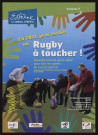 Essonne [conseil général]. - En 2013, je m'essaie au rugby à toucher ! Nouvelle activité sport-santé pour tous les agents du Conseil général. 