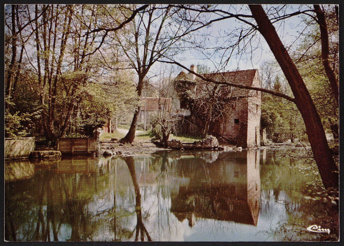 YERRES.- Le moulin de la Croix Rochopt (1985-1996).