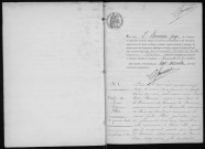 VERRIERES-LE-BUISSON. Naissances, mariages : registre d'état civil (1893). 