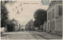 ANGERVILLE. - Rue de Dourdan, Roullier, 1907, 1 mot, 5 c, ad. 