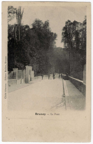 BRUNOY. - Le pont, Baillon. 