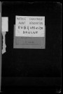 BAULNE. - Matrice des propriétés non bâties : folios 493 à 692 [cadastre rénové en 1940]. 