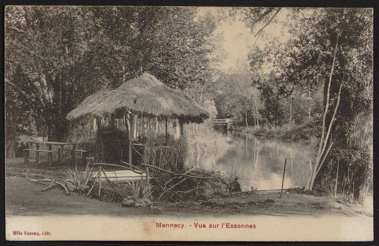 MENNECY.- Vue sur l'Essonne [1904-1920].